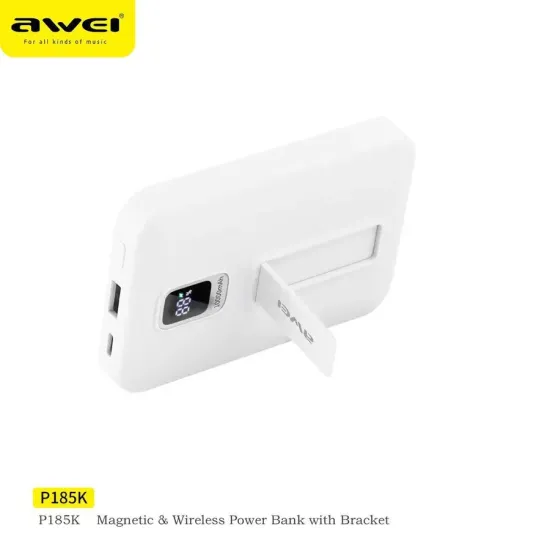 Awei P185K 10000mAh 22.5W Fast Charging Magnetic Power Bank