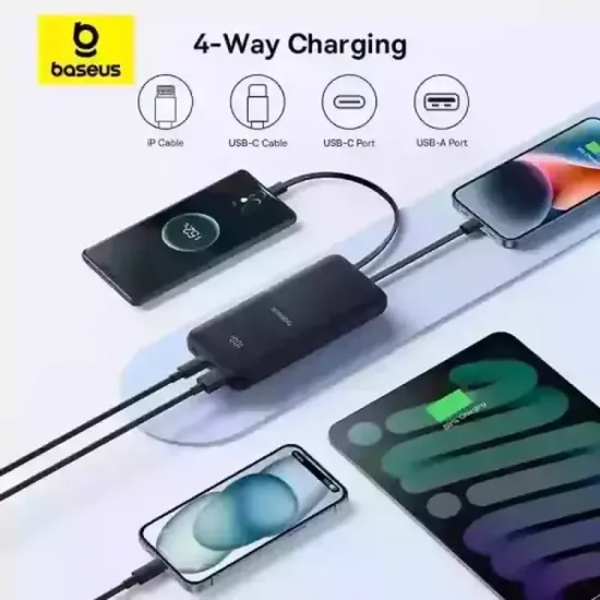 Baseus PPJP312 22.5W 20000mAh Power Bank With Cable