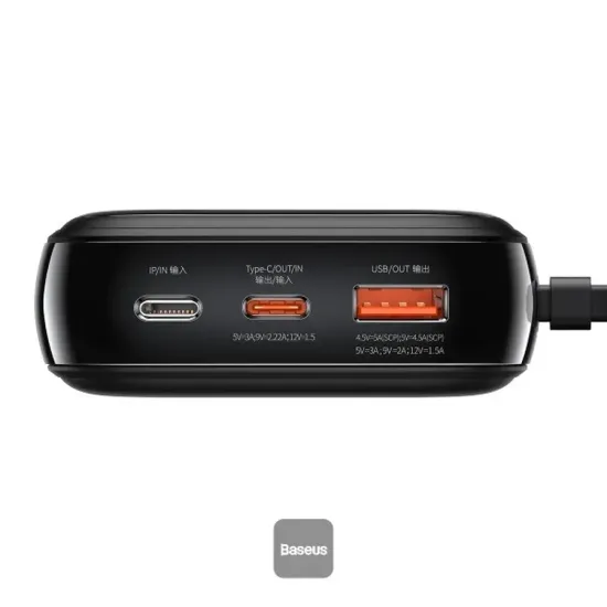 Baseus PPQDP20 QPOW Pro+ 20000mah 22.5W Fast Charging Power Bank