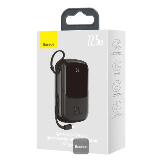 Baseus PPQDP20 QPOW Pro+ 20000mah 22.5W Fast Charging Power Bank