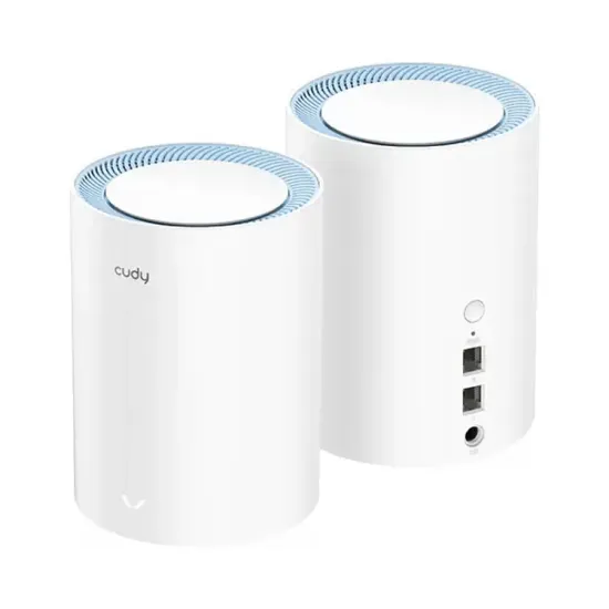 Cudy M1200 AC1200 Whole Home Mesh WiFi System (2-Pack)