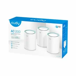 Cudy M1300 AC1200 Whole Home Mesh WiFi System (3-Pack)