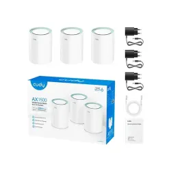 Cudy M1500 Wi-Fi 6 Mesh WiFi System (3-Pack)