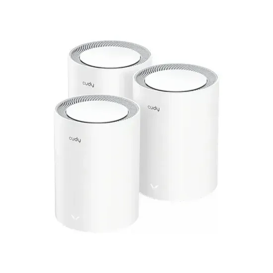Cudy M3000 Wi-Fi 6 Mesh WiFi System (3-Pack, White)