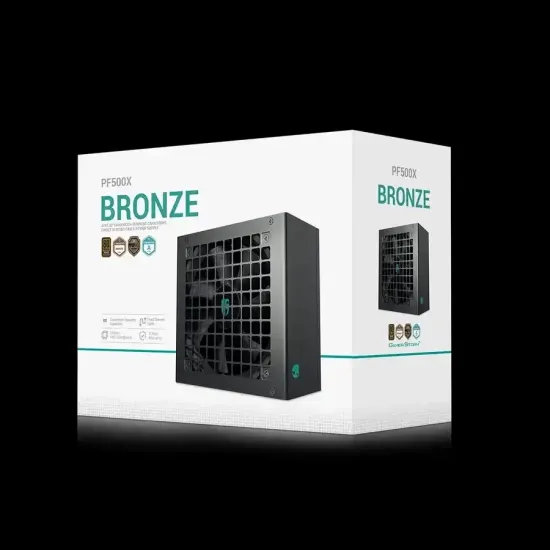 DeepCool PF500X 500W 80 Plus Bronze Non-Modular Power Supply