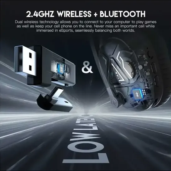 EKSA E5 BT 2.4 GHz Wireless Gaming Headset
