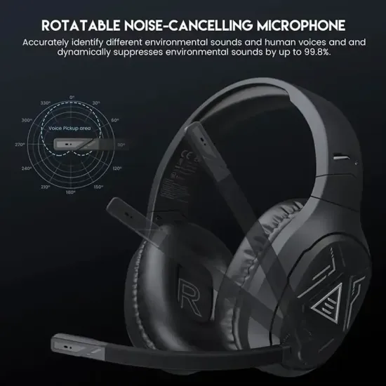 EKSA E5 BT 2.4 GHz Wireless Gaming Headset