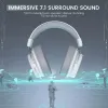 EKSA E900 Pro White 7.1 Surround Sound Gaming Headset