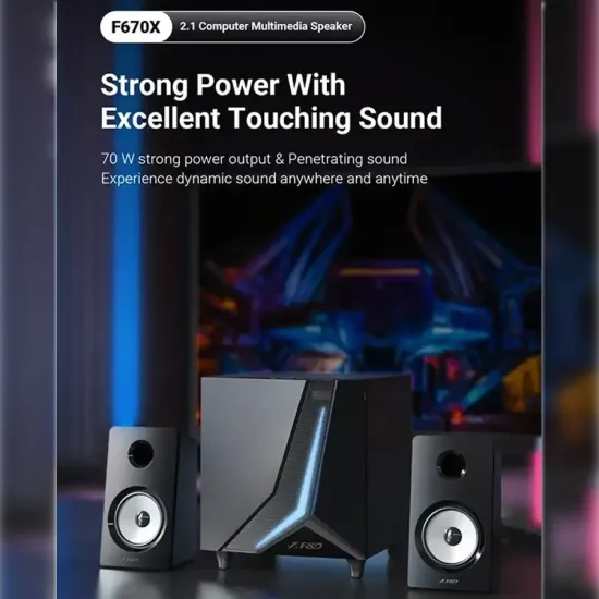 F&D F670X 2.1 Multimedia Bluetooth Speaker