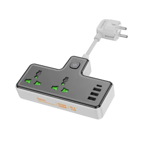 Hoco AC11A Voyage 6-Ports Expansion Power Strip