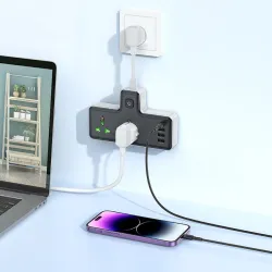 Hoco AC11A Voyage 6-Ports Expansion Power Strip