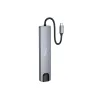 Hoco DUP09 8 In 1 Multifunction Type C Hub