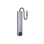 Hoco DUP09 8 In 1 Multifunction Type C Hub