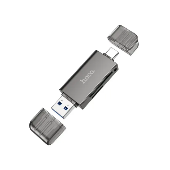 Hoco HB39 2-in-1 USB & Type-C 3.0 Card Reader