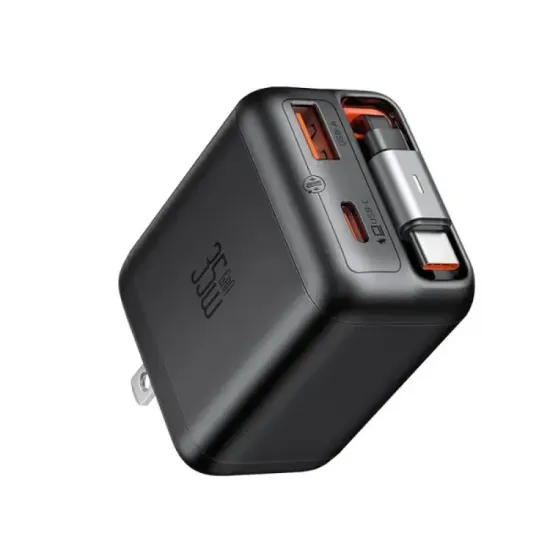 Mcdodo CH128 35W FreeGo GaN Charger with Built-in Retractable Cable