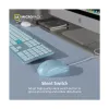 Micropack M105 Silent Blue Wired Optical Mouse