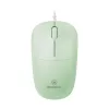 Micropack M105 Silent Green Wired Optical Mouse