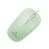 Micropack M105 Silent Green Wired Optical Mouse