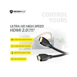 Micropack MC-218H 1.8M 4K HDMI Cable