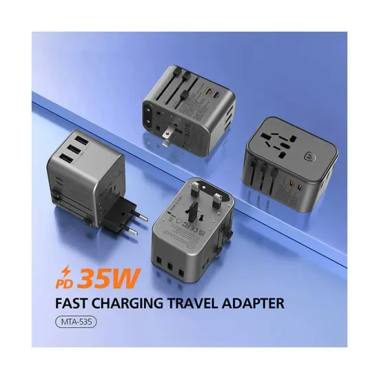 Micropack MTA-535 35W 5 Port Universal Travel Adapter