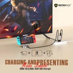 Micropack MWC-265H 65W Type C Fast GaN Charger