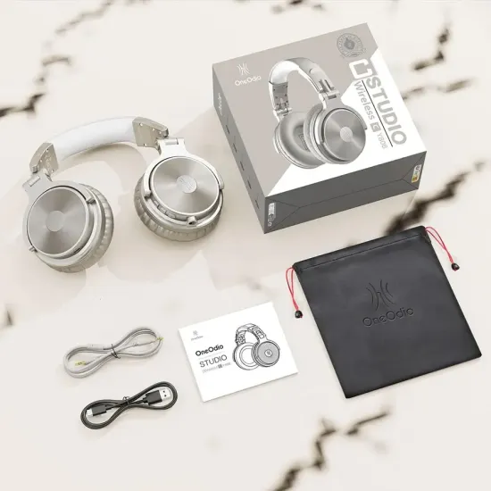 OneOdio Pro C Wireless Studio Over-Ear Bluetooth Headphones
