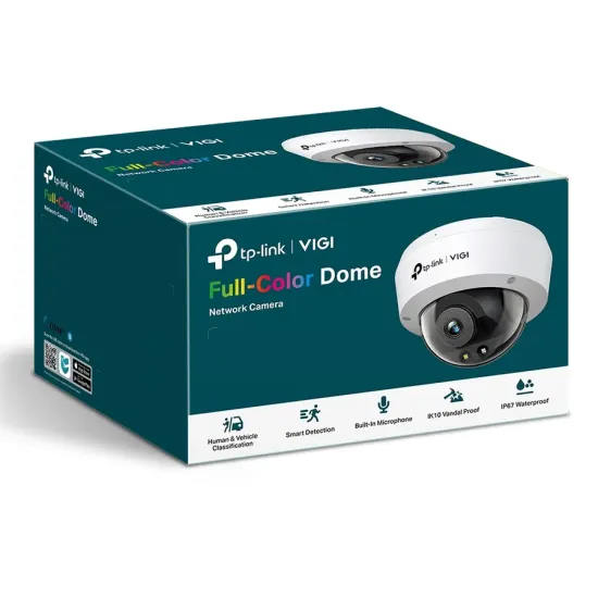 TP-Link VIGI C250 2.8MM 5MP Full Color Dome Network Camera