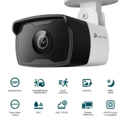 TP-Link VIGI C330I 4mm 3MP Lens Outdoor IR Bullet Network Camera